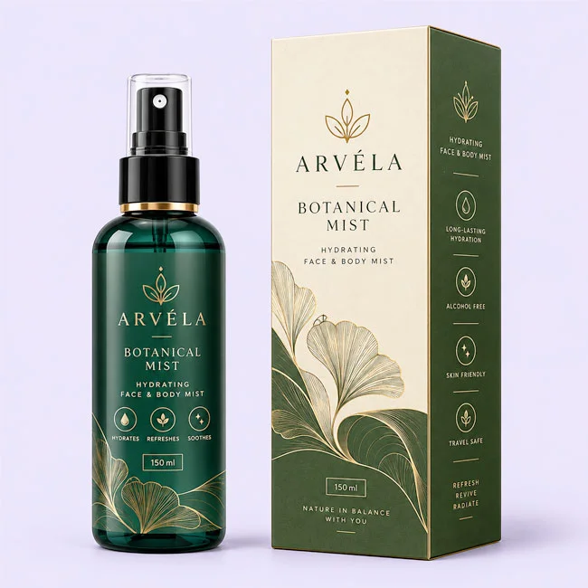 150 ml bottle packaging
