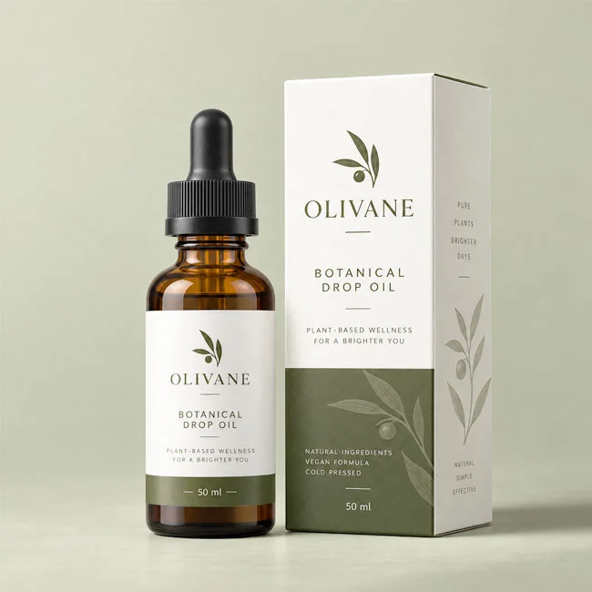 50ml bottle packaging