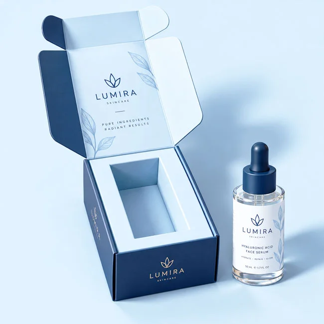 50ml bottle packaging