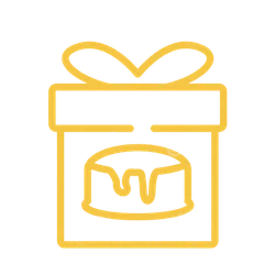 bakery boxes icon
