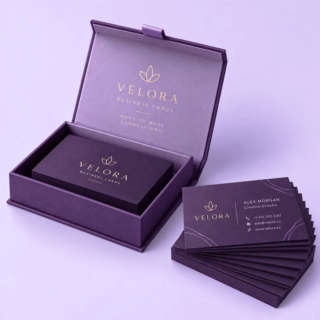 business card boxes