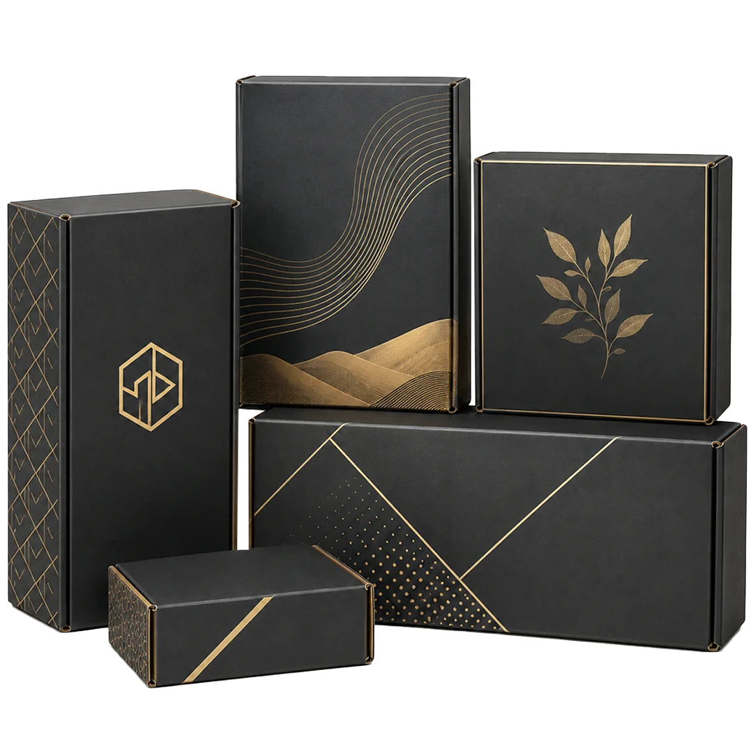 cardboard boxes