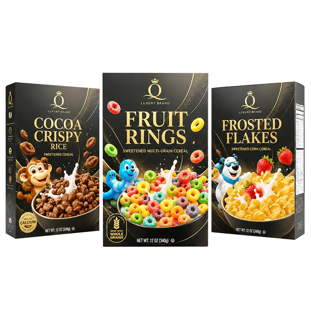 custom cereal boxes