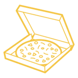 pizza boxes icon