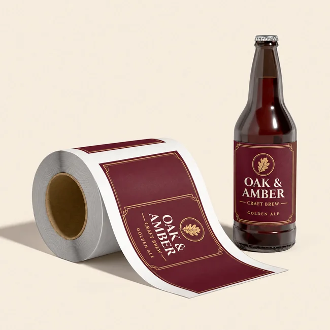 custom bottle labels