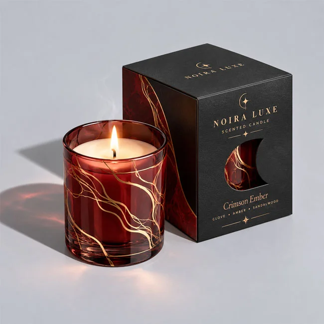 candle boxes with window​