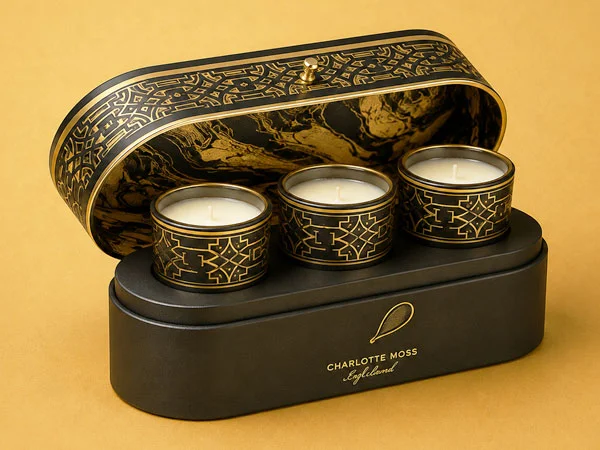 let your candle box introduce the fragrance