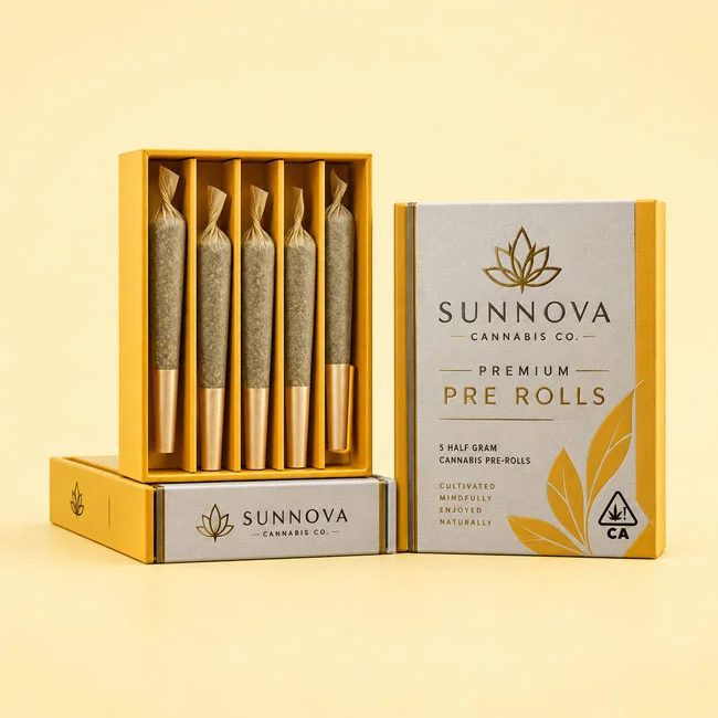 cannabis pre roll packaging
