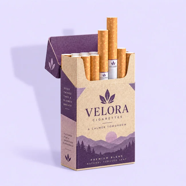 cardboard cigarette boxes