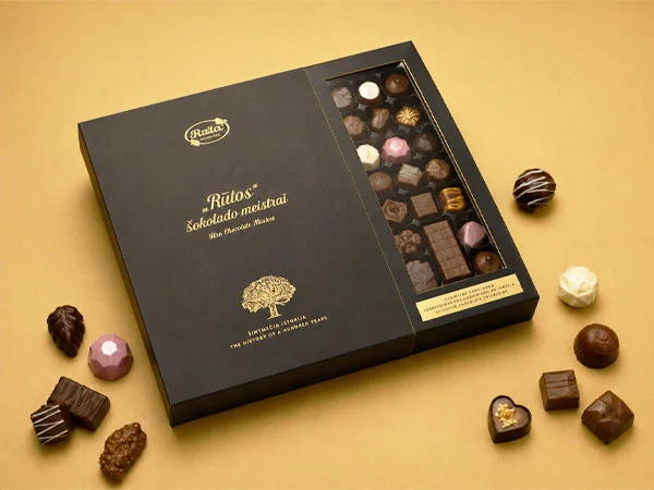 make your chocolate packaging stand out before the first bite