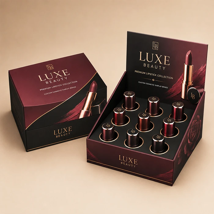 custom cosmetic display boxes