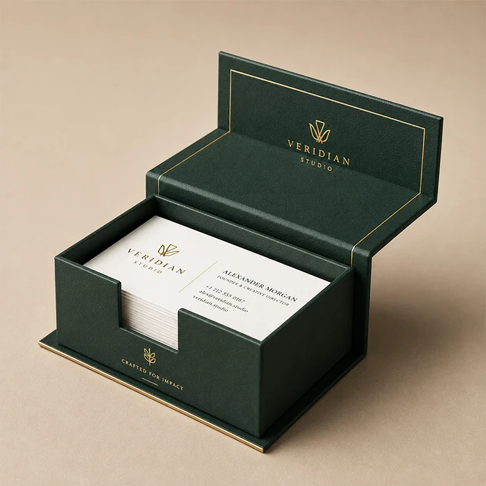 business card boxes