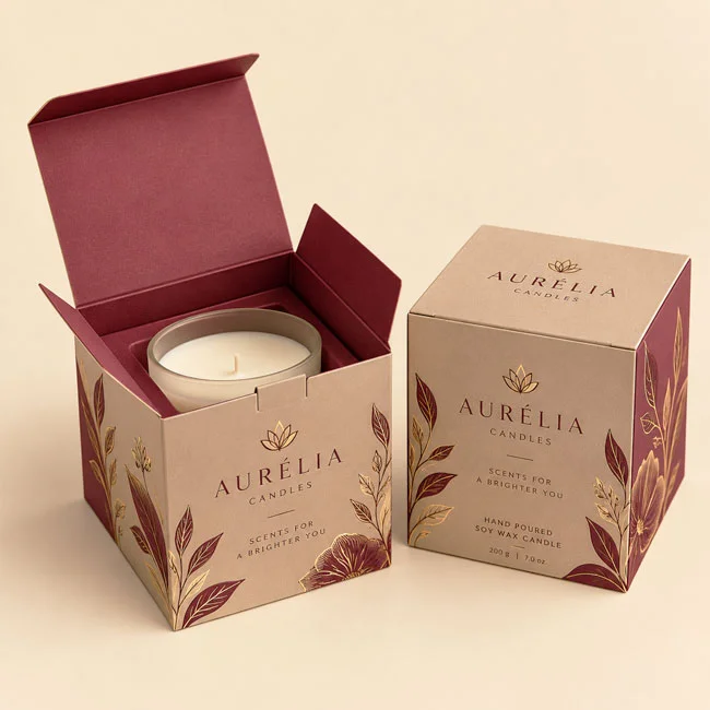 candle packaging
