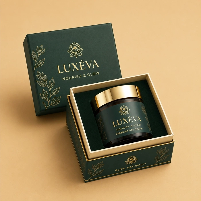custom cream boxes