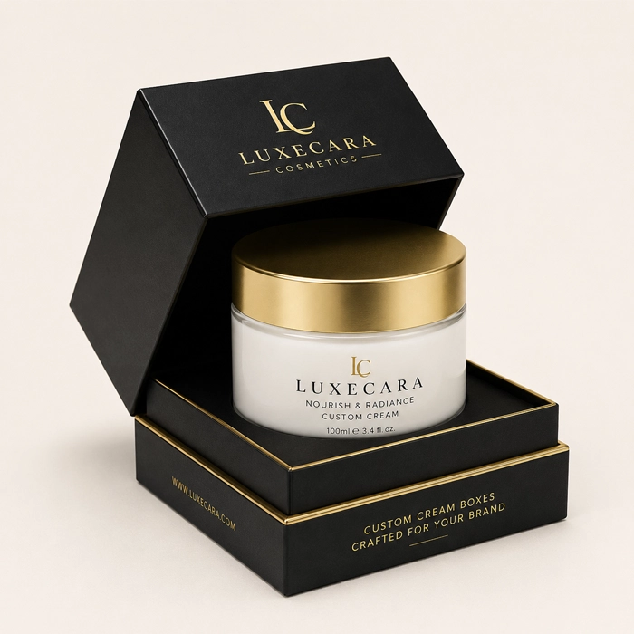 custom cream boxes