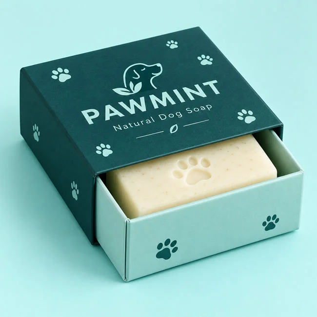 custom dog soap boxes