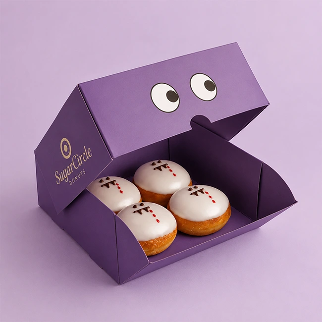 custom donuts boxes