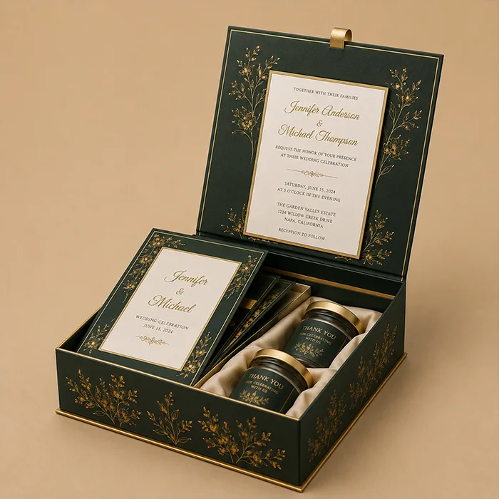 custom invitation boxes