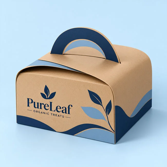 custom kraft gable boxes