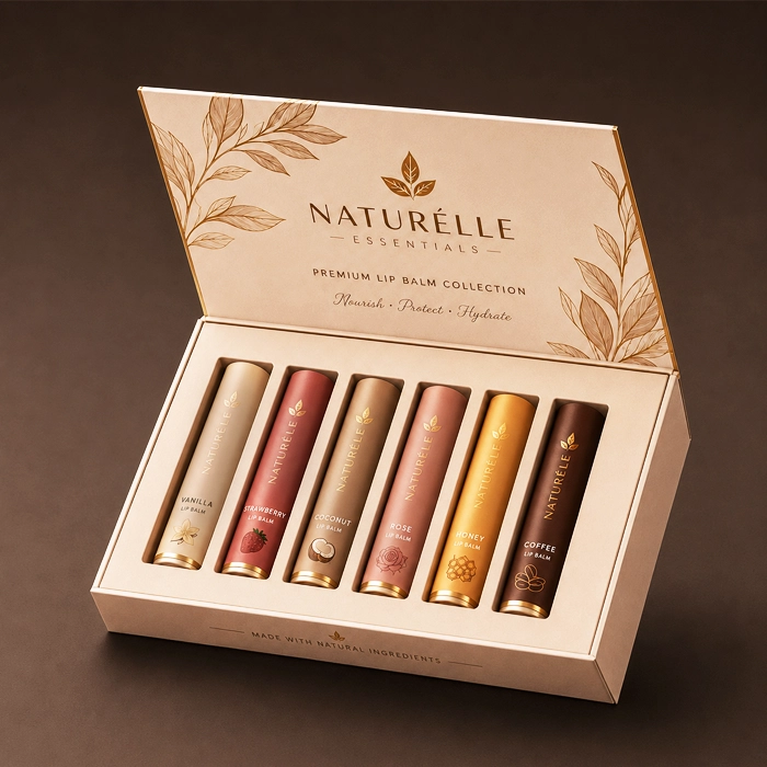custom lip balm boxes