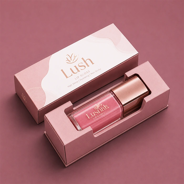 custom lip gloss boxes