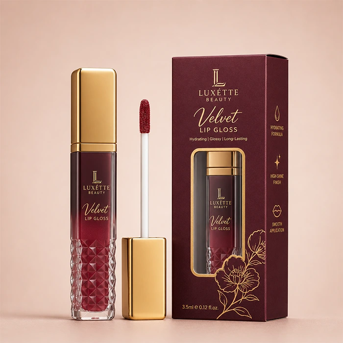 custom lip gloss boxes