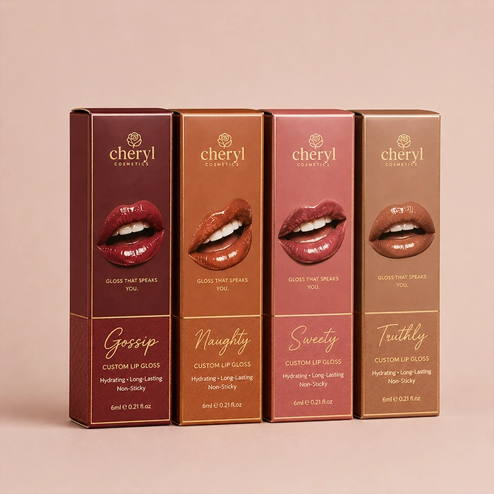 custom lip gloss boxes
