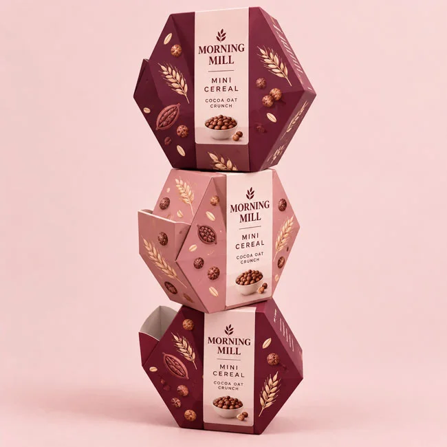 custom mini cereal boxes