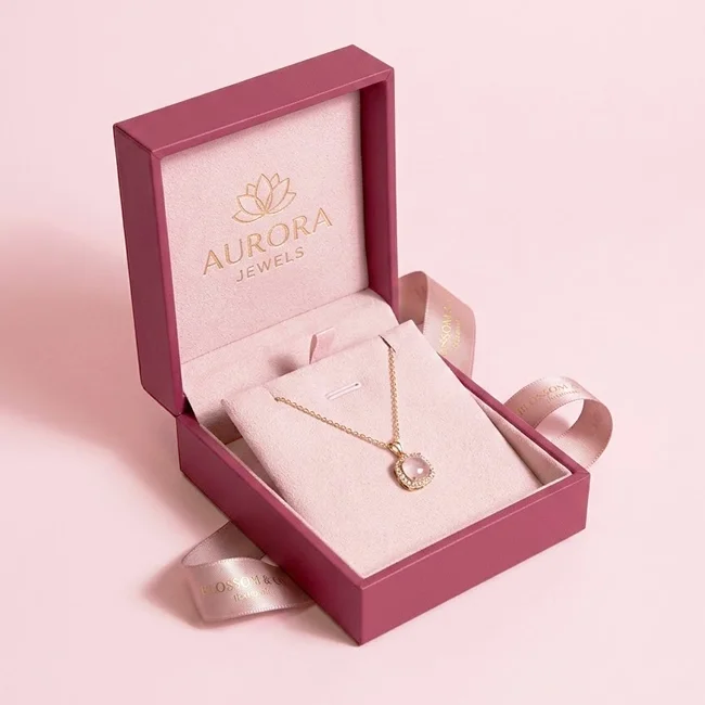 custom necklace boxes