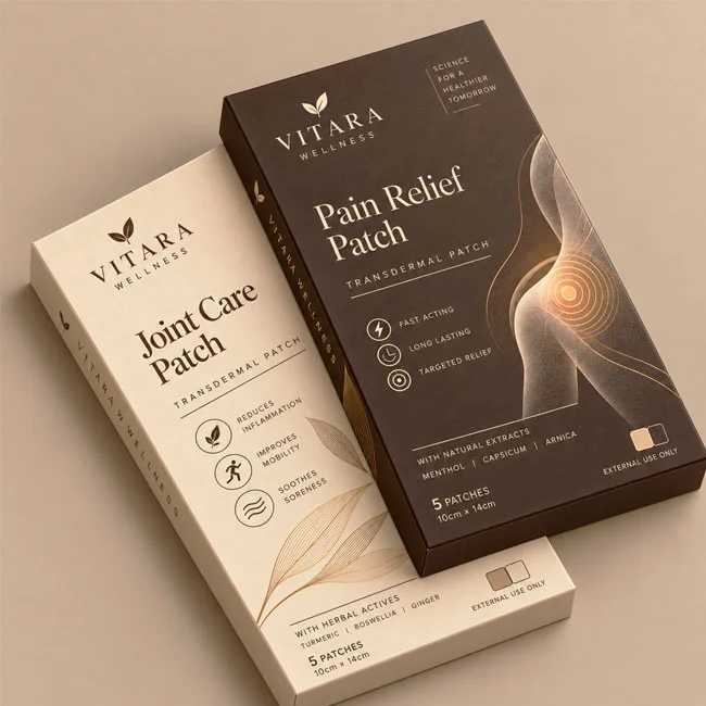 pharmaceutical patch box
