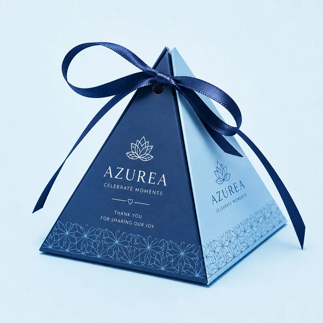 custom pyramid boxes
