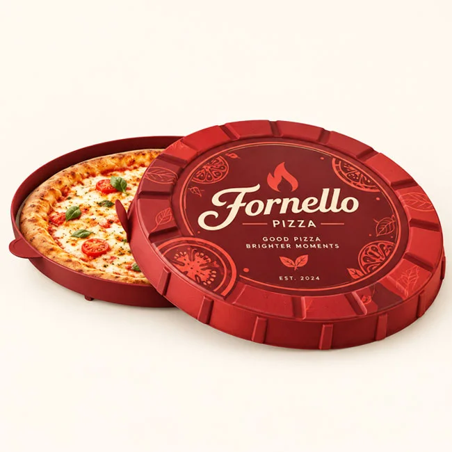 round pizza boxes