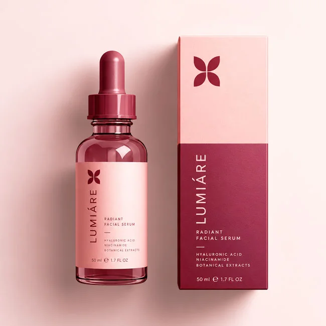 50ml bottle packaging