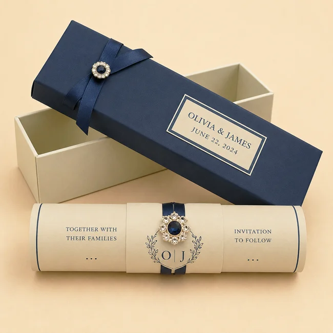 custom invitation boxes
