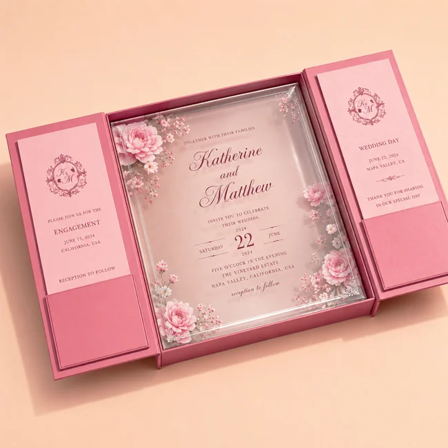 custom invitation boxes