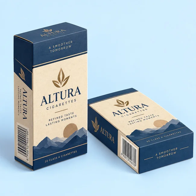 cardboard cigarette boxes