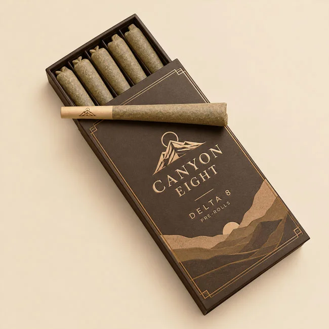 delta 8 pre roll boxes
