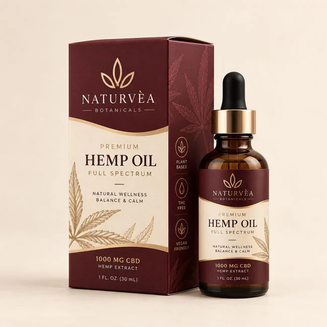 custom hemp oil boxes