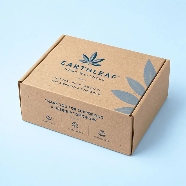custom hemp shipping boxes