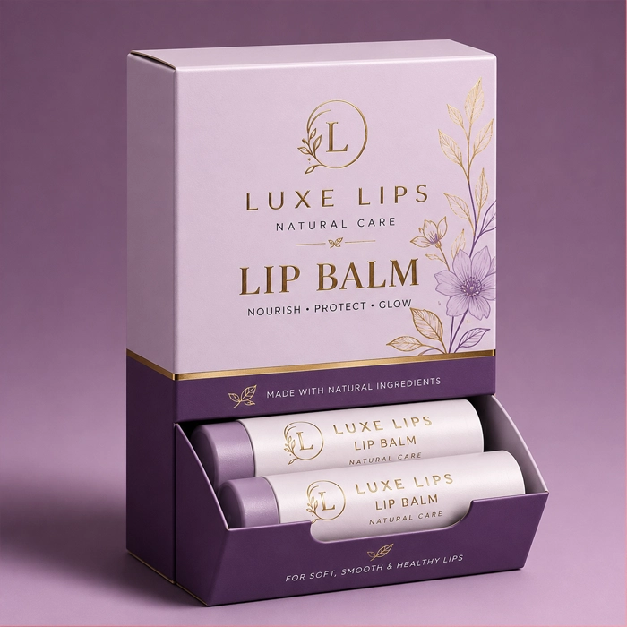 custom lip balm boxes