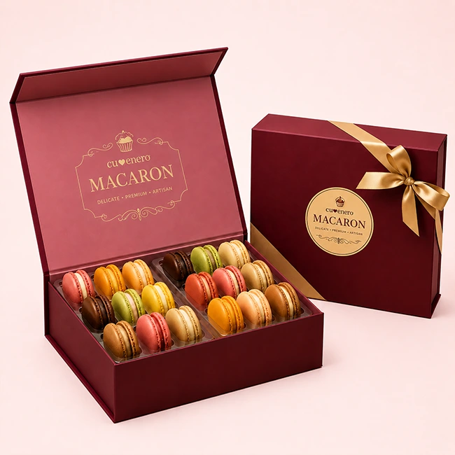custom macaron boxes