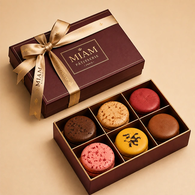 custom macaron boxes