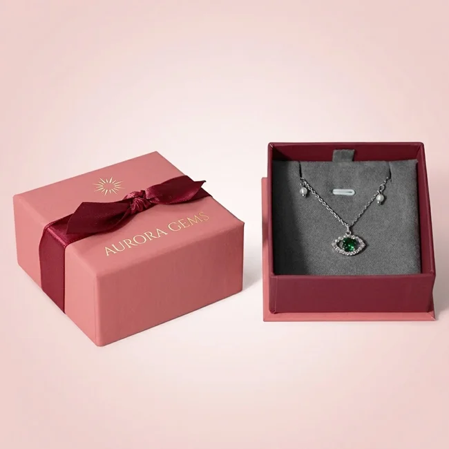 custom necklace boxes