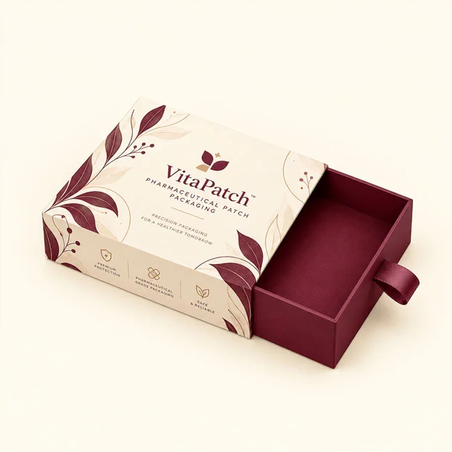 pharmaceutical patch box