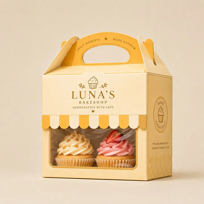 custom cupcake boxes