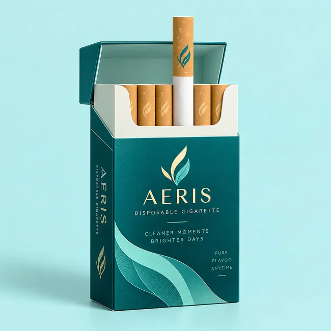disposable cigarette boxes