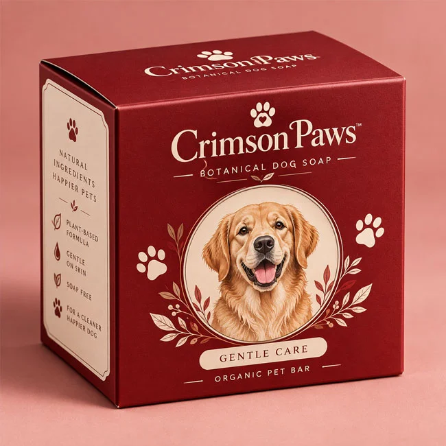 custom dog soap boxes