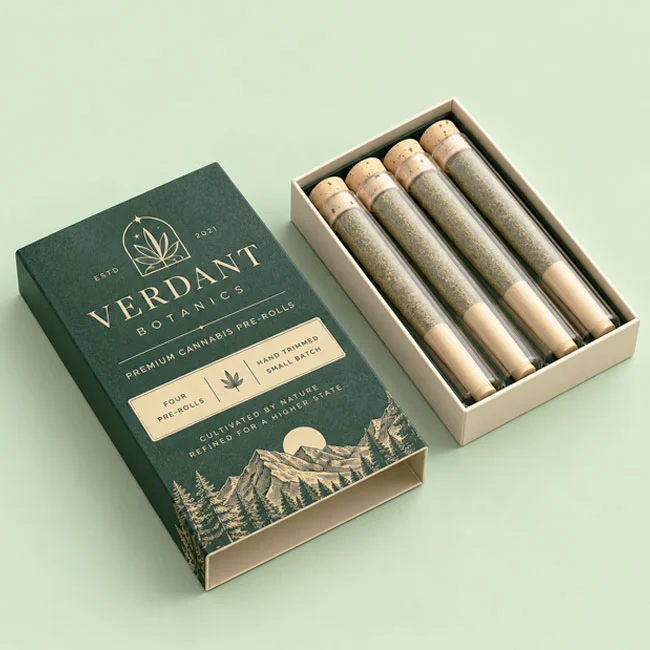luxury pre roll packaging