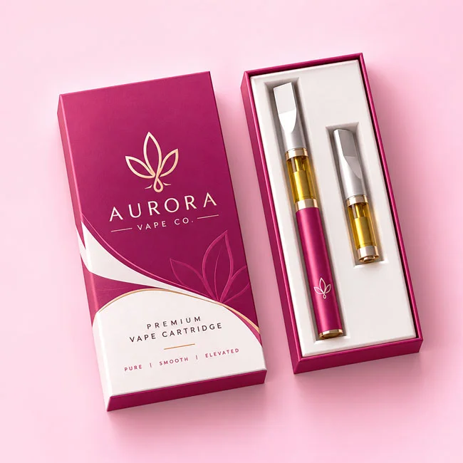 custom vape cartridge packaging