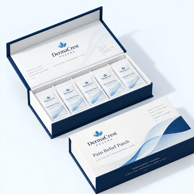 pharmaceutical patch box